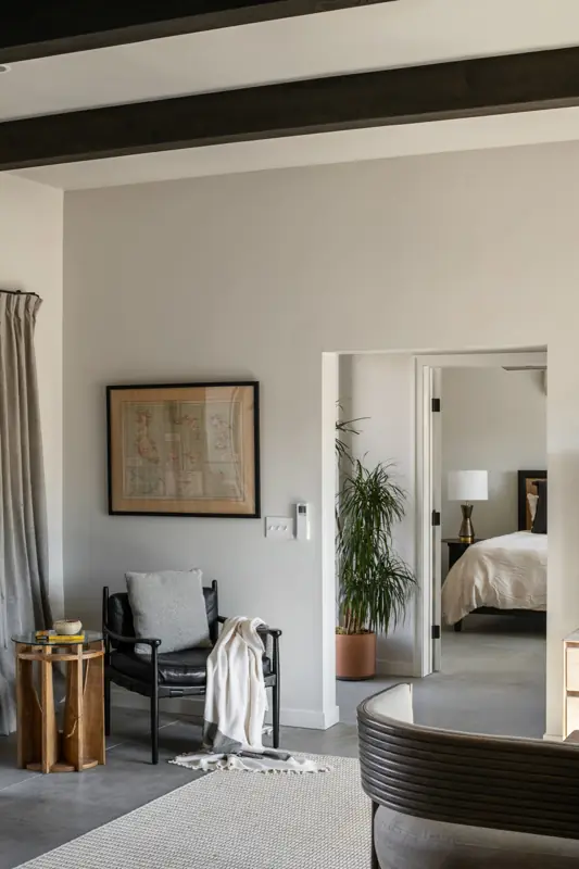 Living room: Designer touches throughout the house.